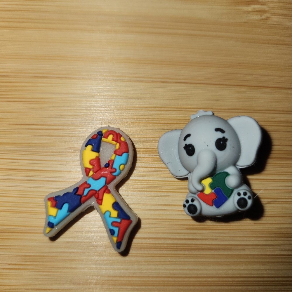 Colorful Puzzle Piece Elephant Toy